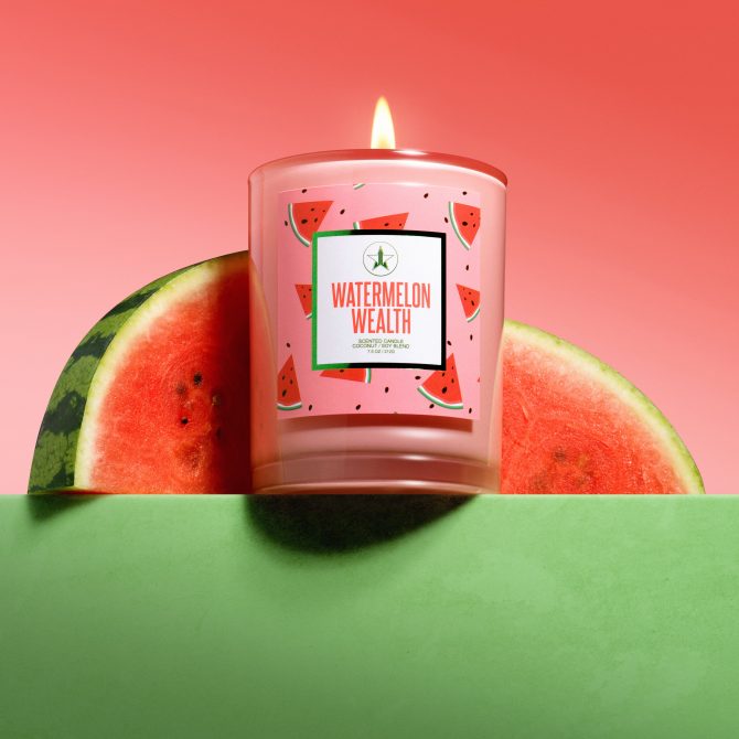 Watermelon Wealth Candle - Image 2