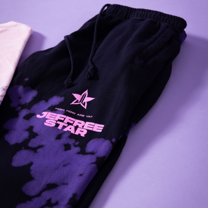 Bubble Black Joggers - Image 2