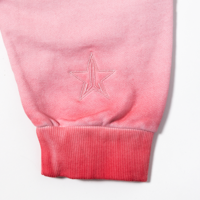 Backstage Pink Dye Wash Hoodie - Image 3