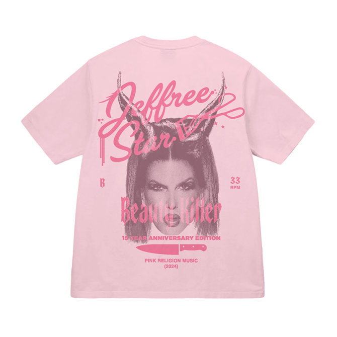 Pink Beauty Killer Anniversary Tee - Image 2